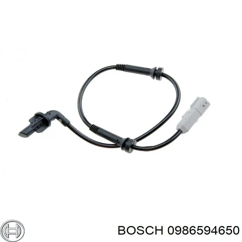0 986 594 650 Bosch sensor abs trasero