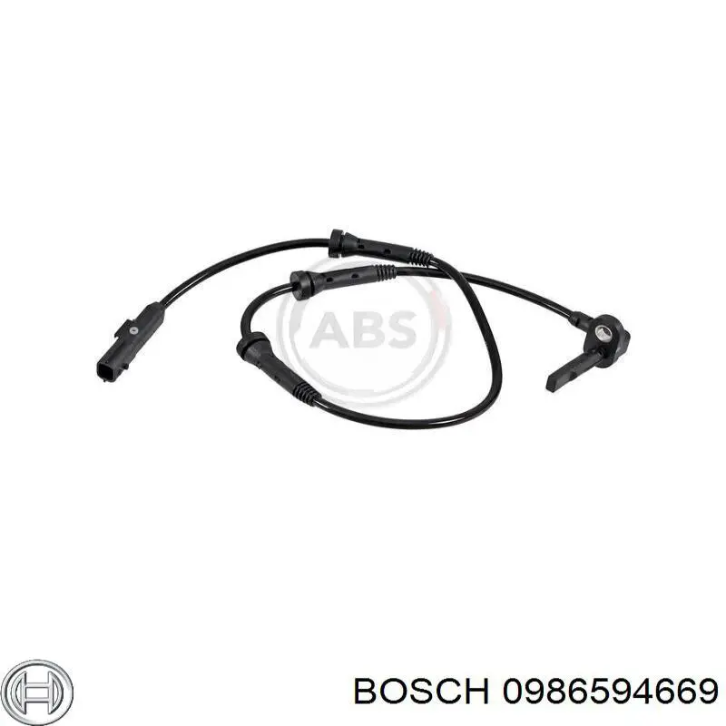 0986594669 Bosch sensor abs delantero