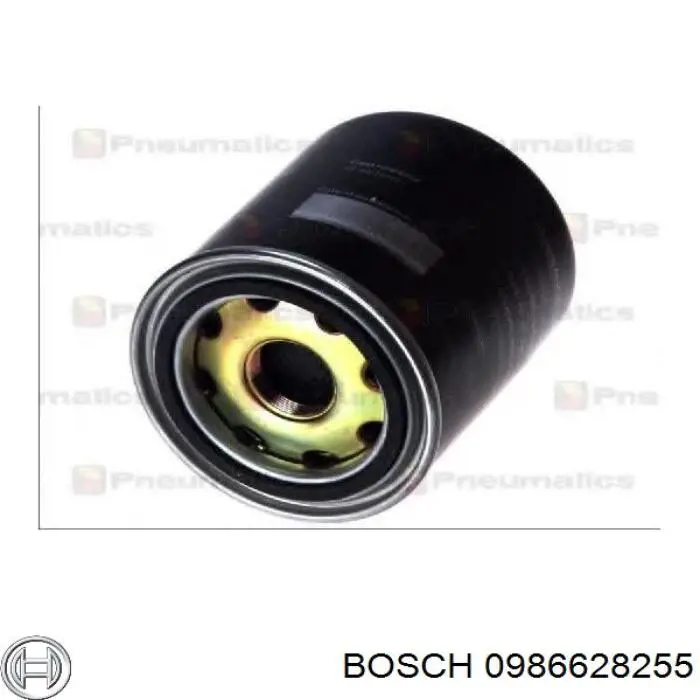 0986628255 Bosch filtro del secador de aire (separador de agua y aceite (CAMIÓN))