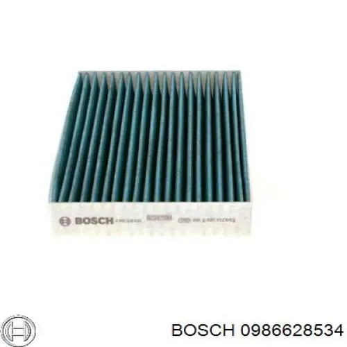 0986628534 Bosch filtro habitáculo
