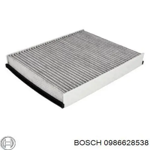 0 986 628 538 Bosch filtro de habitáculo