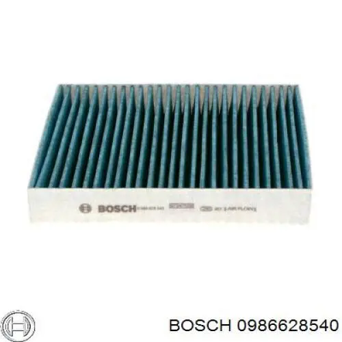 0 986 628 540 Bosch filtro de habitáculo