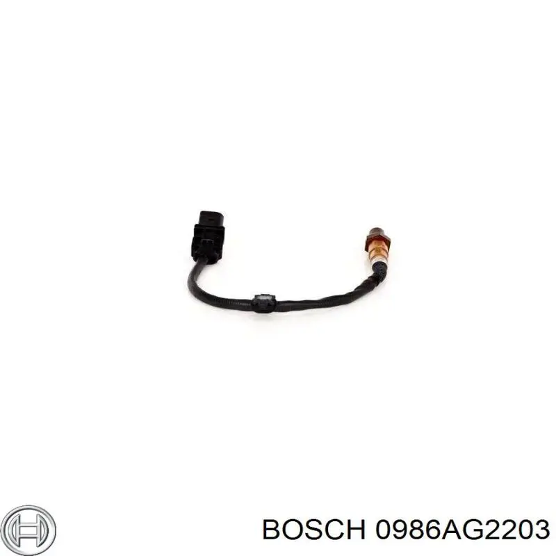 Sonda lambda de oxígeno posterior al catalizador Bosch 0986AG2203 precio, desde 53,72 EUR