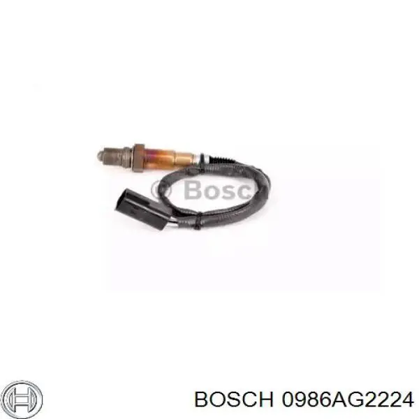 0986AG2224 Bosch sonda lambda sensor de oxigeno post catalizador