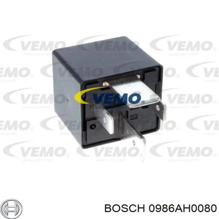 0986AH0080 Bosch relé eléctrico multifuncional