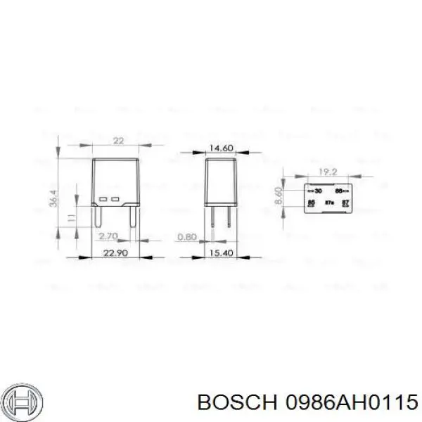 Comprar P96190187 General Motors Relé de faro antiniebla