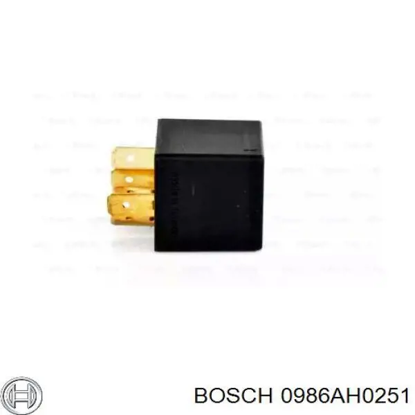 Relé eléctrico multifuncional 0986AH0251 Bosch