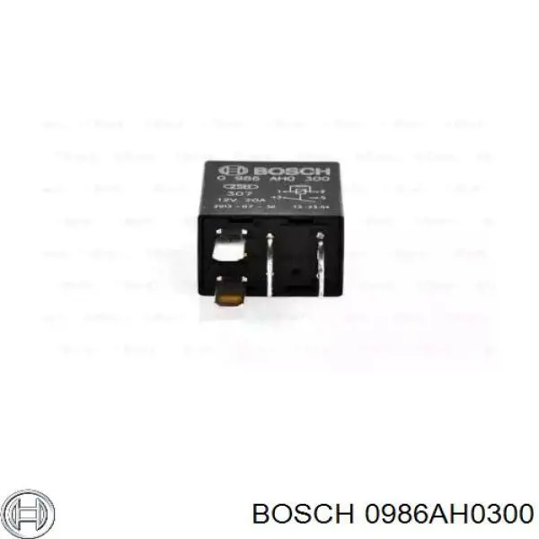 Relé ventilador 0986AH0300 Bosch