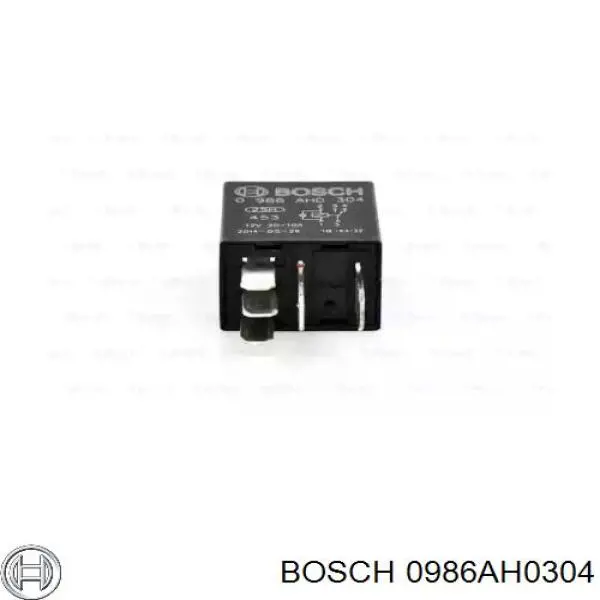 0986AH0304 Bosch relé eléctrico multifuncional