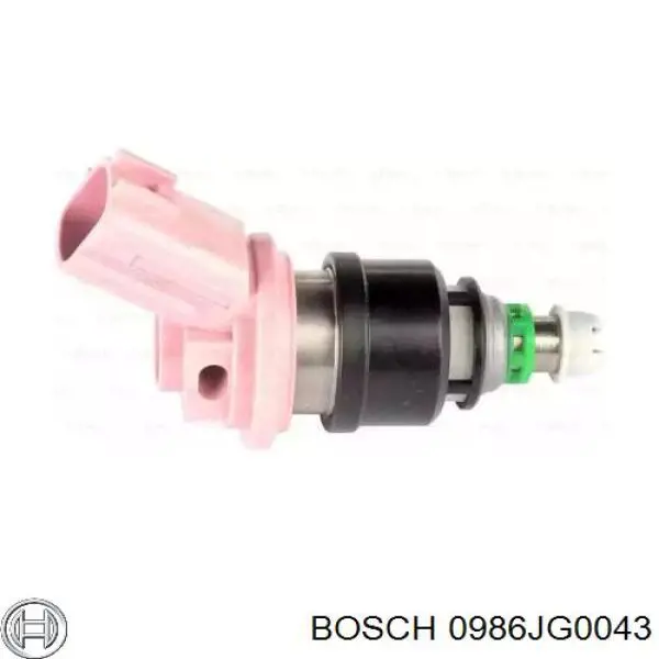 0986JG0043 Bosch inyector de combustible