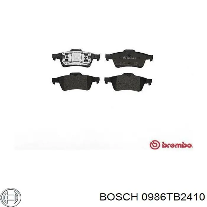 Pastillas de freno traseras Renault Espace 4 JK0