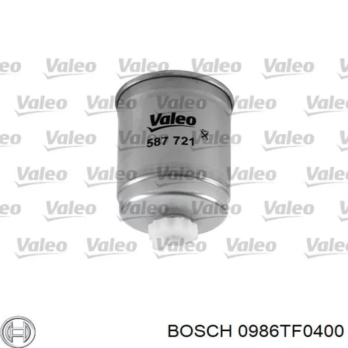 0986TF0400 Bosch filtro combustible