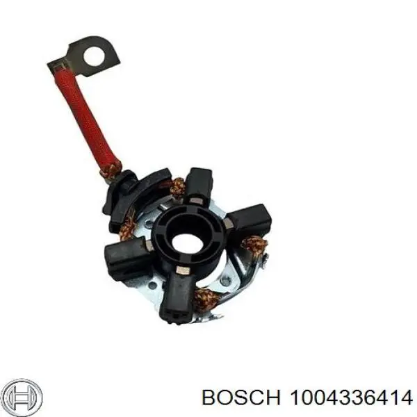 Soporte, escobillas de carbón, motor de arranque Mercedes 0011514514