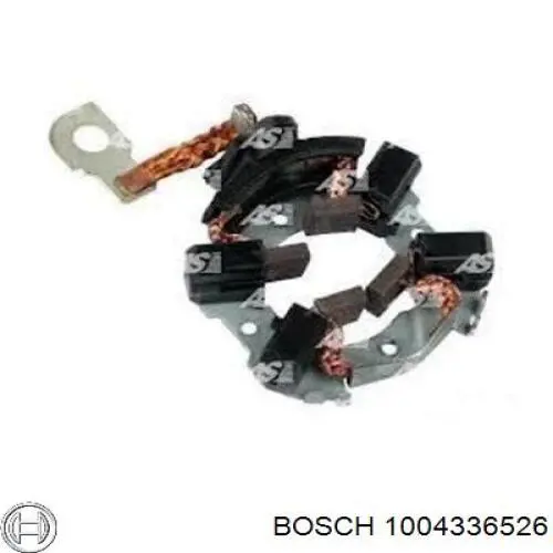Soporte, escobillas de carbón, motor de arranque Mercedes A0011514814