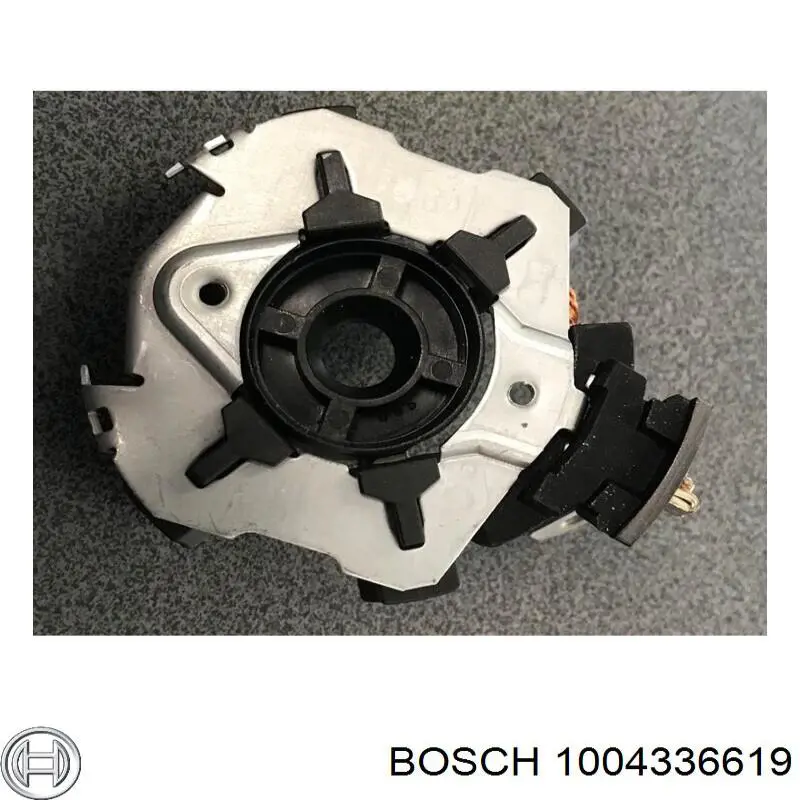 Portaescobillas motor de arranque 1004336619 Bosch