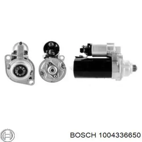 1004336650 Bosch Soporte de cepillo de motor de arranque 