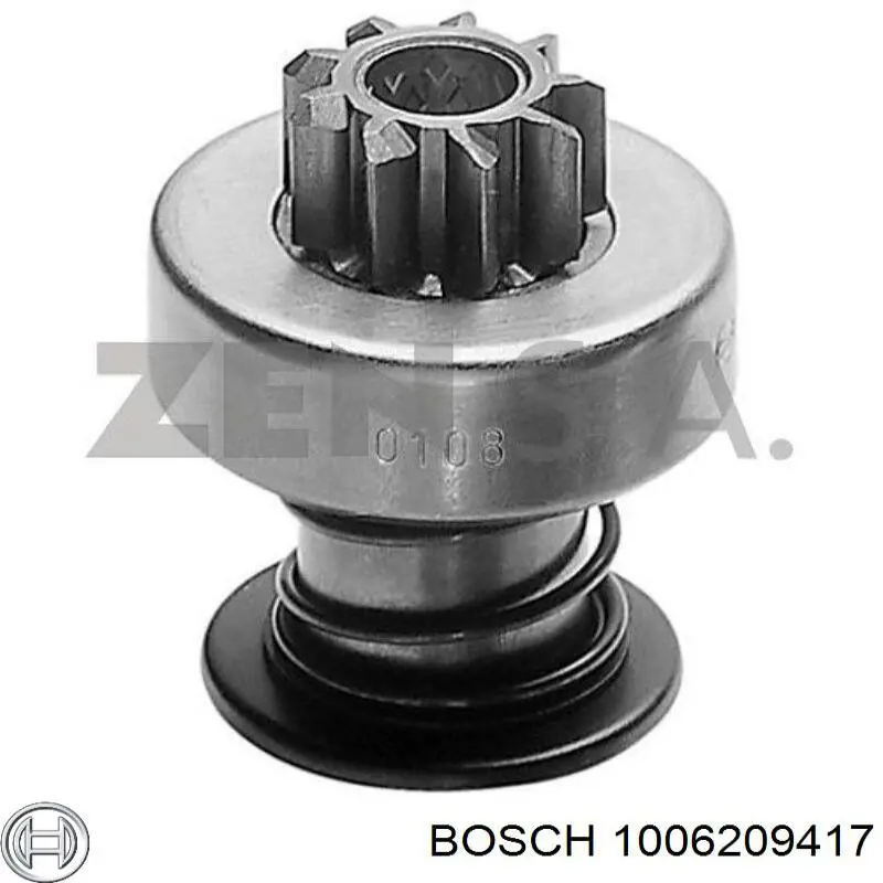 1006209417 Bosch bendix, motor de arranque