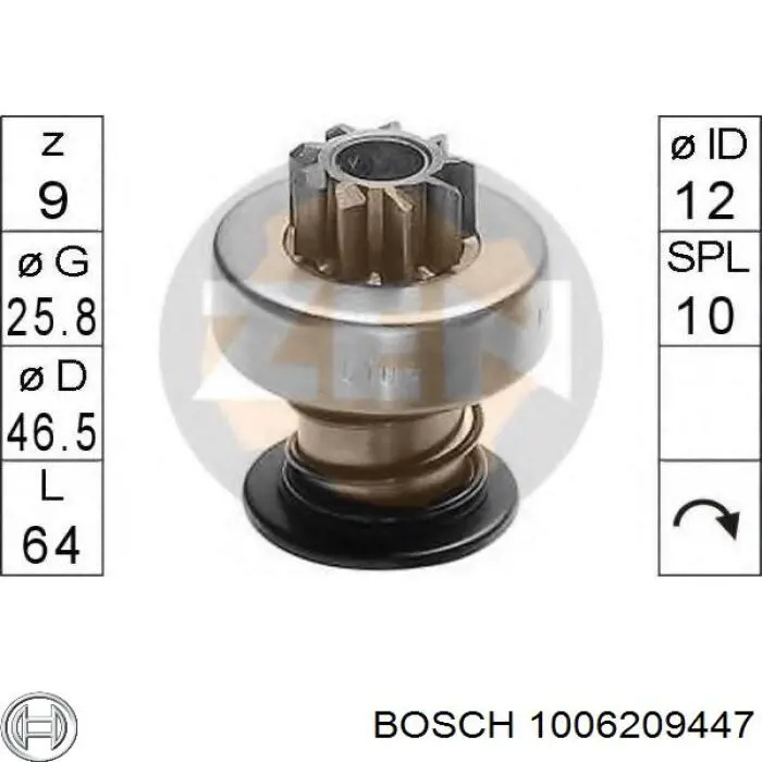 Bendix 1006209447 Bosch