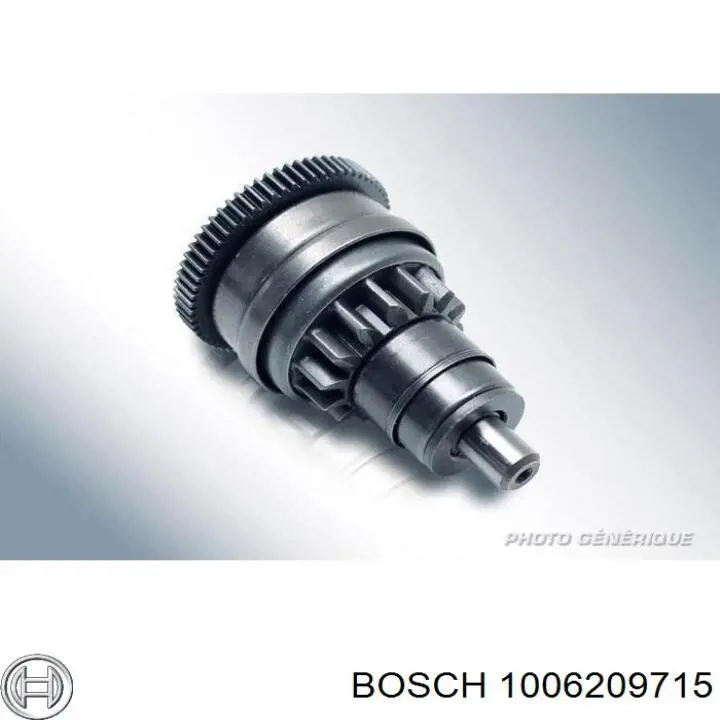1006209715 Bosch bendix, motor de arranque