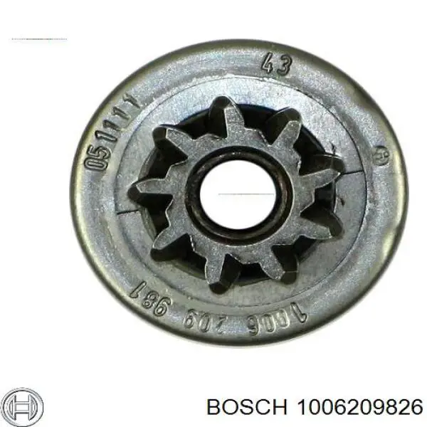 1006209826 Bosch bendix, motor de arranque