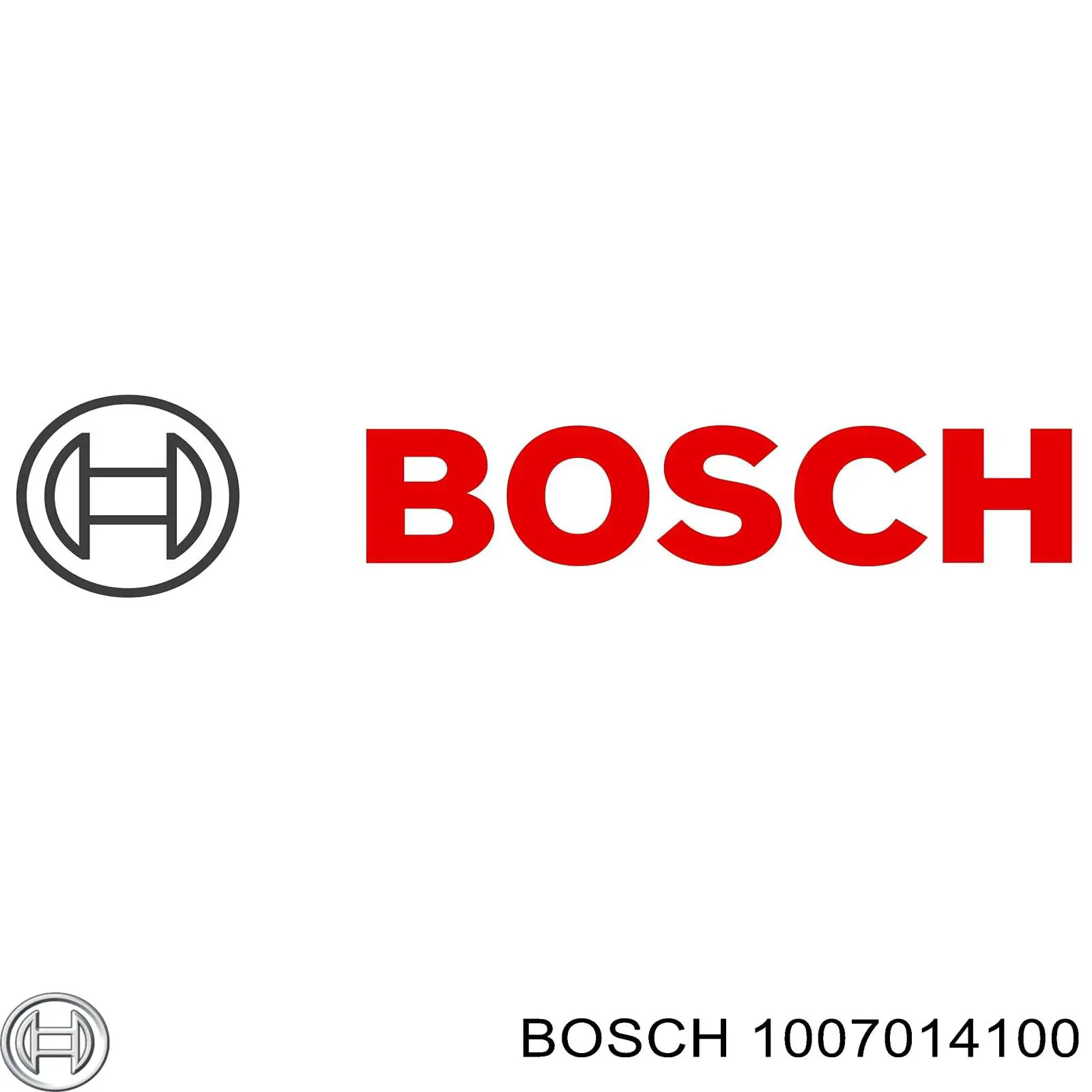 1007014100 Bosch escobilla de carbón, arrancador
