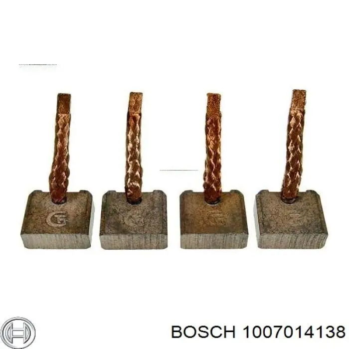 1007014138 Bosch escobilla de carbón, arrancador