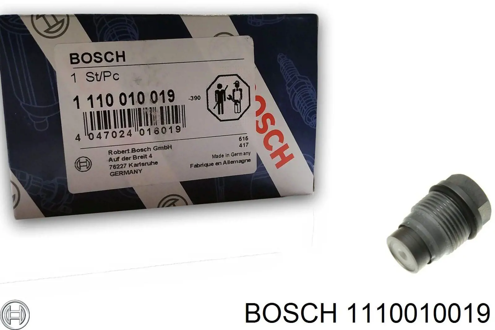 1110010019 Bosch válvula reguladora de presión common-rail-system
