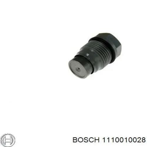 Regulador de presión de combustible, rampa de inyectores Bosch 1110010028