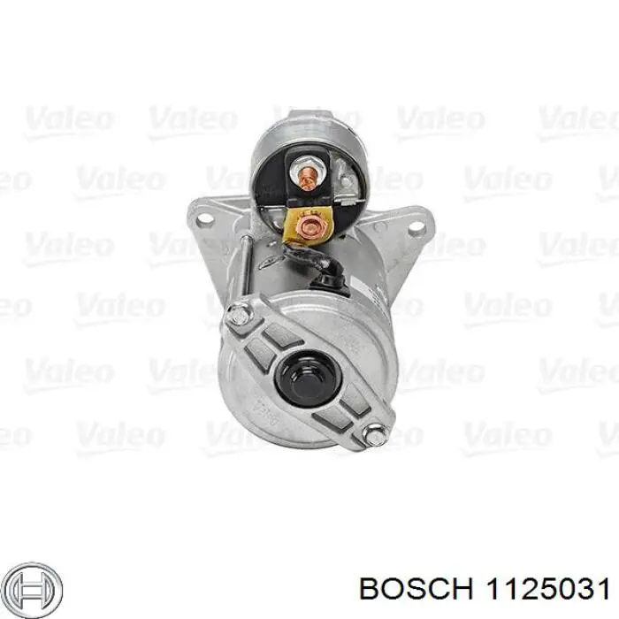1125031 Bosch motor de arranque