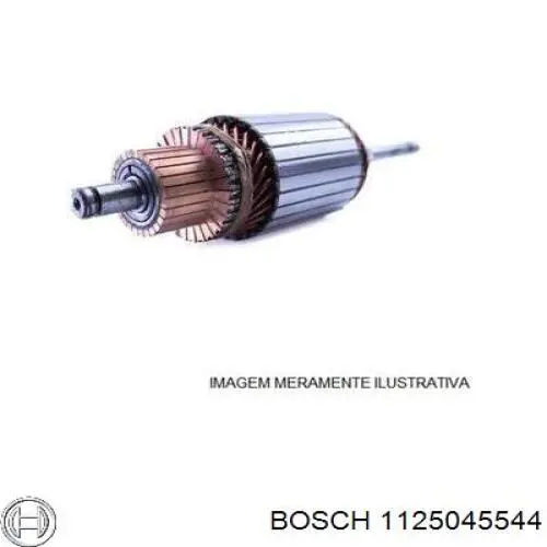 1125045544 Bosch estator, alternador