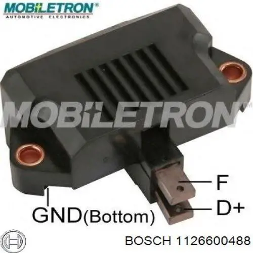 Polea de alternador Bosch 1126600488