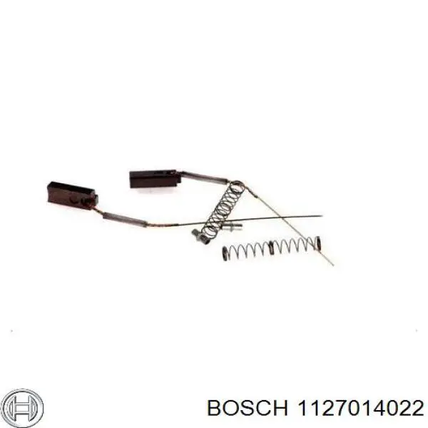 1127014022 Bosch escobillas alternador