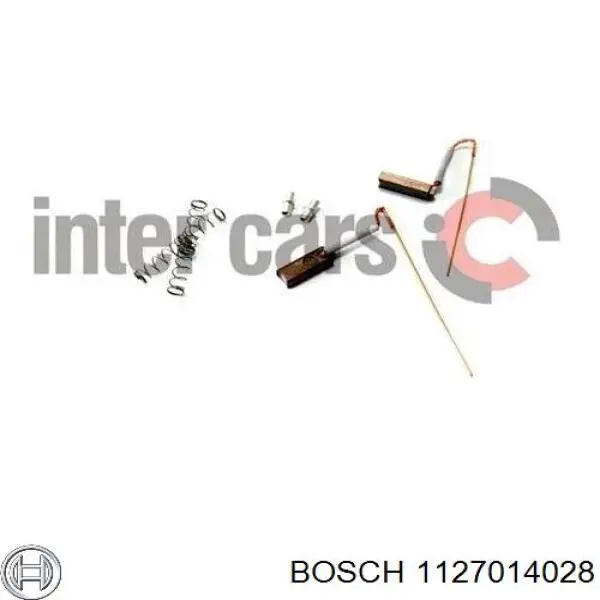 1127014028 Bosch escobillas alternador