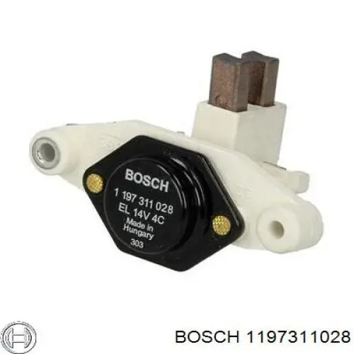 Regulador De Rele Del Generador (Rele De Carga) Audi 80 8C2