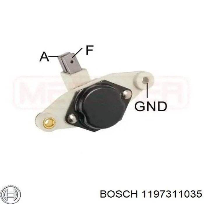 1197311035 Bosch regulador del alternador