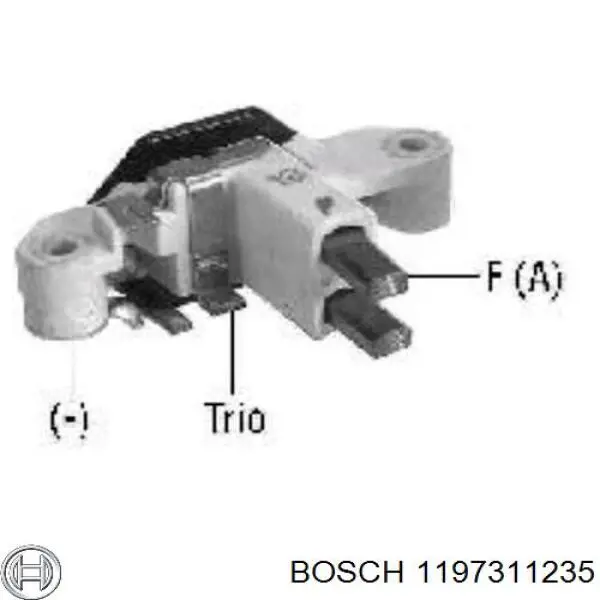 Regulador del voltaje Bosch 1197311235