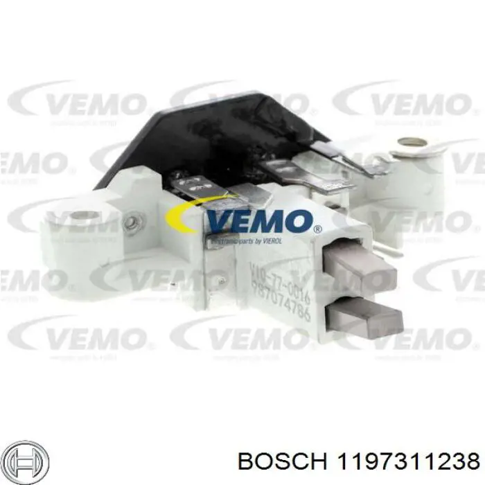 Regulador del voltaje Bosch 1197311238