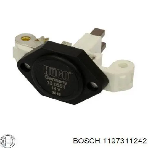 1197311242 Bosch regulador del alternador
