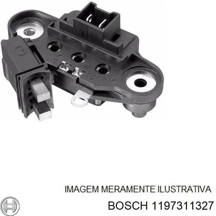 1197311327 Bosch regulador del alternador