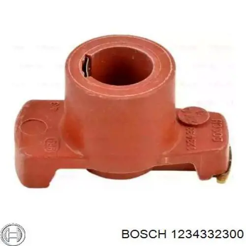 Rotor del distribuidor de encendido Bosch 1234332300