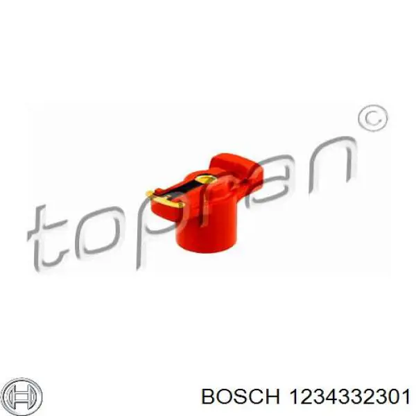 1234332301 Bosch rotor del distribuidor de encendido