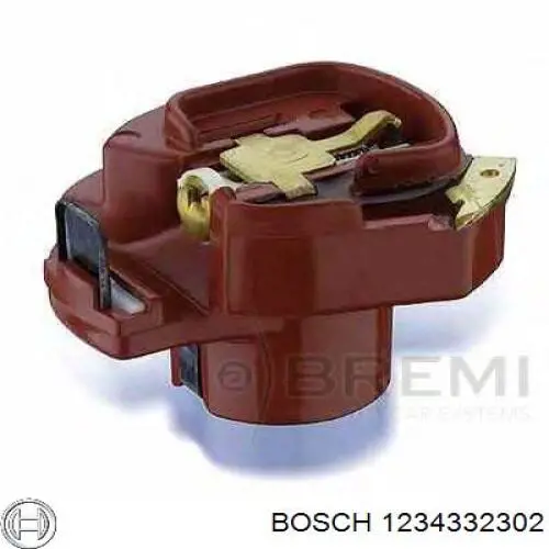 1234332302 Bosch rotor del distribuidor de encendido