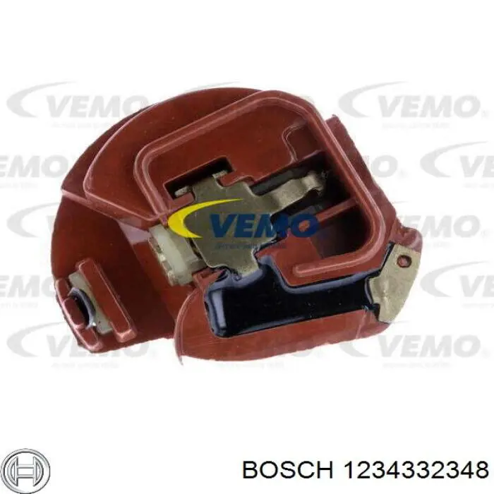 Rotor del distribuidor de encendido Bosch 1234332348