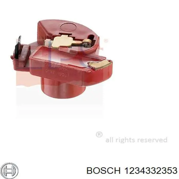 1234332353 Bosch rotor del distribuidor de encendido