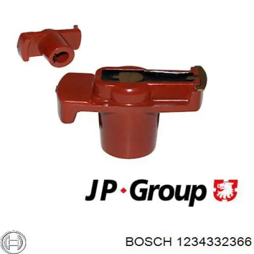 1234332366 Bosch rotor del distribuidor de encendido