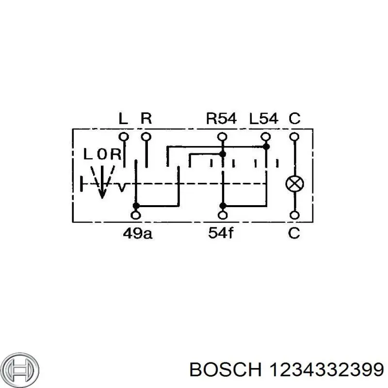 1234332399 Bosch rotor del distribuidor de encendido