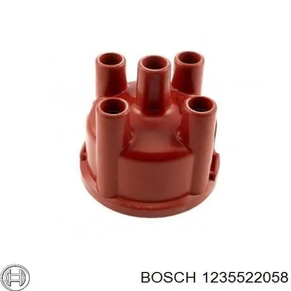 1235522058 Bosch tapa de distribuidor de encendido