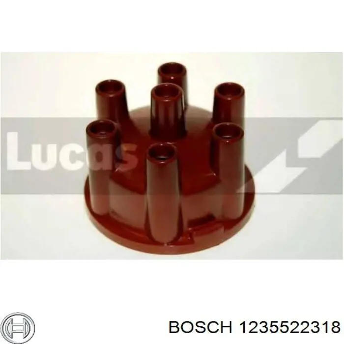 1235522318 Bosch tapa de distribuidor de encendido