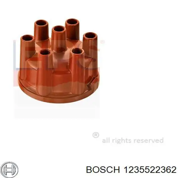 1235522362 Bosch tapa de distribuidor de encendido