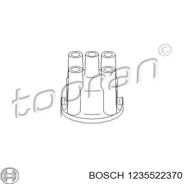 Tapa de distribuidor de encendido 1235522370 Bosch